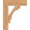 Ekena Millwork Merced Block Smooth Bracket, Western Red Cedar, 3 1/2"W x 16"D x 20"H BKT04X16X20MRC05SWR - alternate 2
